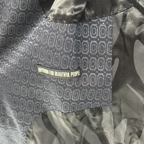 Drykorn for Beautiful People Women's Two Button Blazer - Navy - 3 or US Medium - Picture 4 of 8